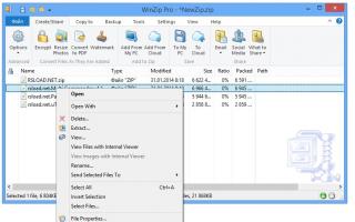 WinZip arhiivi tasuta allalaadimine vene versioon